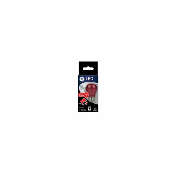 Daybreak 3W GE A15 Party Bulb, Red DA3861783